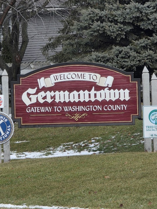 Welcome to Germantown Sign