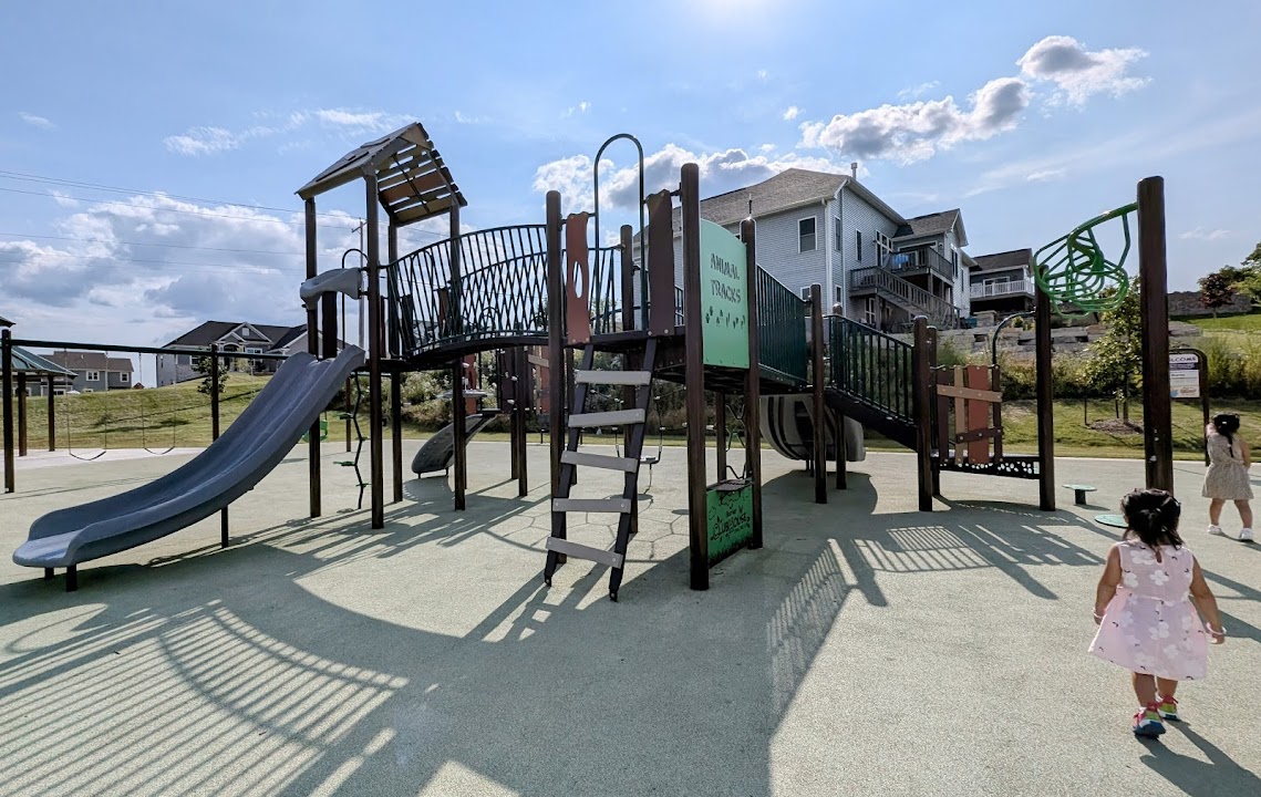 Oaks Park Playground, City of Waukesha Park